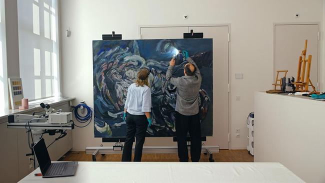 Oskar Kokoschkas "Die Windsbraut" wird untersucht