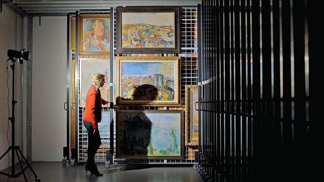 Oskar Kokoschkas Werke im Archiv