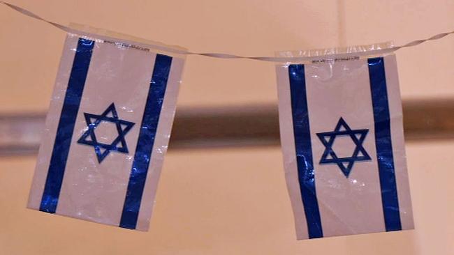 Zwei Israelfähnchen