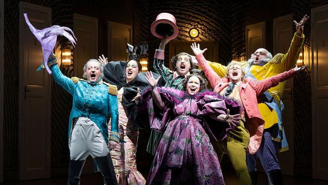 Szenenbild „Il viaggio a Reims“ - Pfingstfestspiele Salzburg 2026