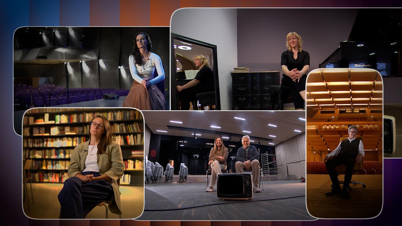 © ORF Burgenland Andrea Werkovits, Peter Forcher, Marianne und Kurt Resetarits, Johanna Sebauer, Ulrike Mayer