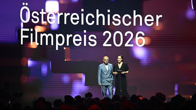 Arash T. Riahi und Verena Altenberger beim Österreichischen Filmpreis 2026