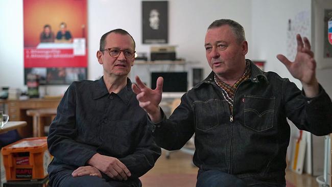 © ORF Attwenger beim Interview