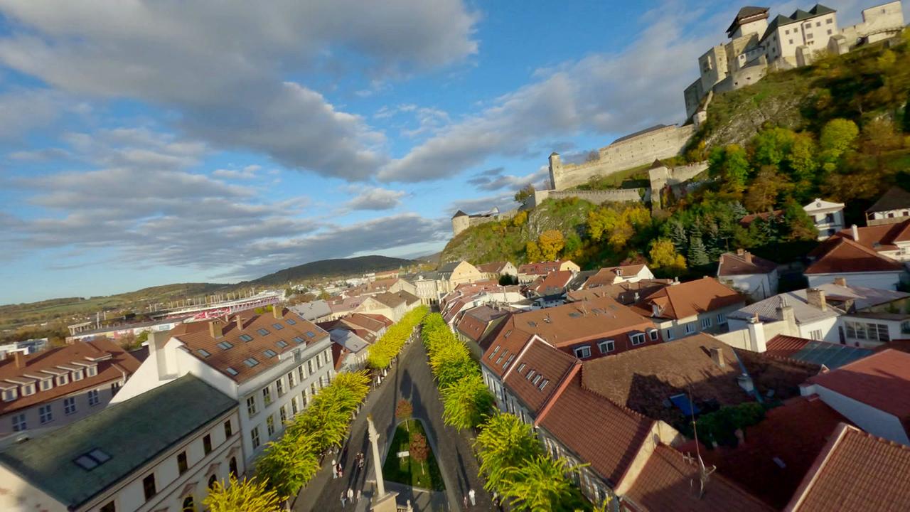 © ORF Trencin Luftaufnahme