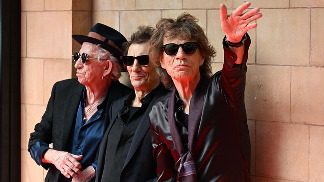 © APA/AFP/Daniel LEAL Keith Richards, Ron Wood und Mick Jagger