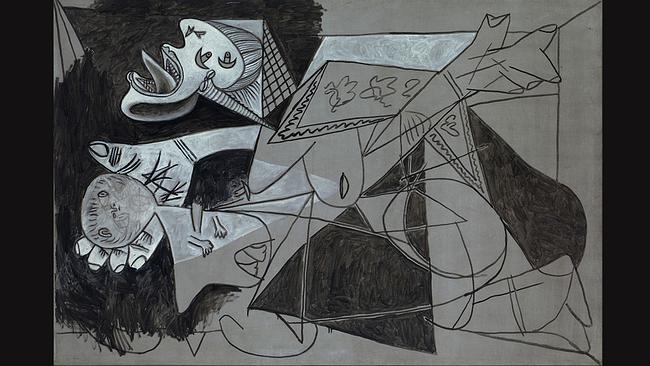 Pablo Picasso: Mutter und Kind (Studie zu Guernica), 1937