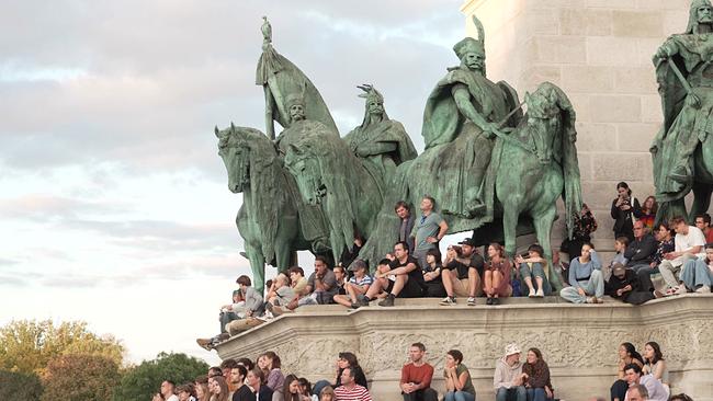 © ORF Konzertzuschauer am Budapester Heldenplatz