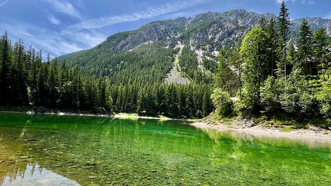 9 Plätze - 9 Schätze: So schön ist Österreich. Dreharbeiten am Grünen See in Tragöß, (1.Platz, Sieger 2014)