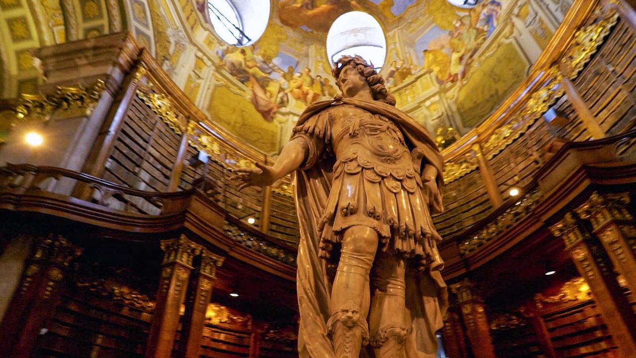 "9 Plätze – 9 Schätze: So schön ist Österreich: Wien": Nationalbibliothek