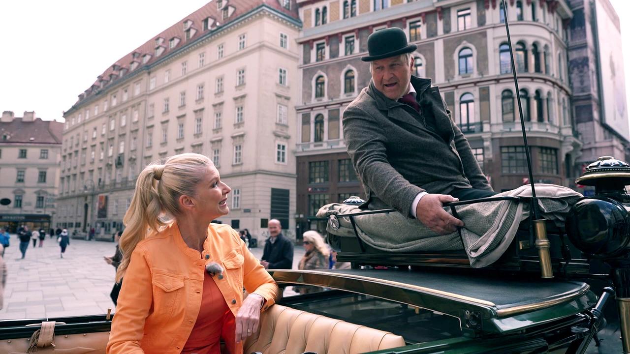 "9 Plätze – 9 Schätze: So schön ist Österreich: Wien": Elisabeth Vogel, Fiaker Karl Neubauer