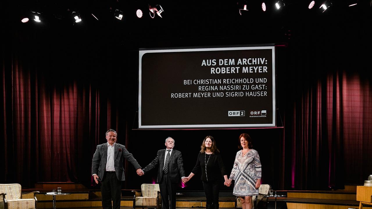 Christian Reichhold, Robert Meyer, Sigrid Hauser und Regina Nassiri