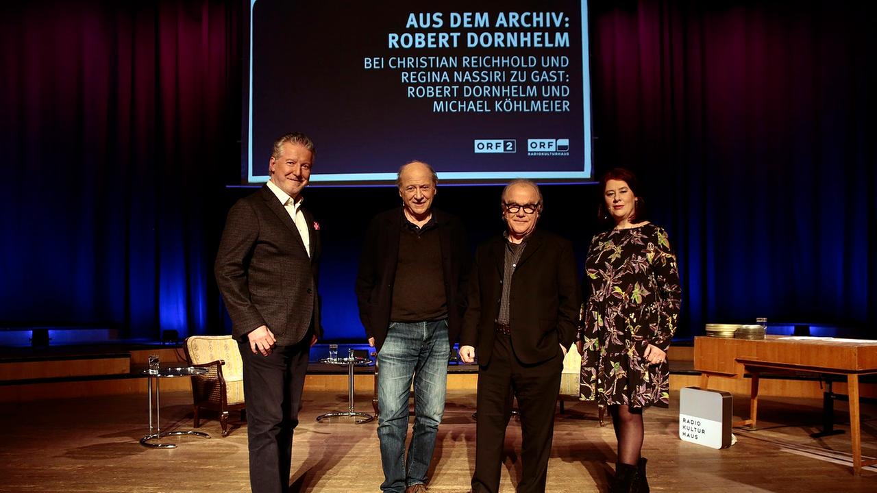 Christian Reichhold, Robert Dornhelm, Michael Köhlmeier und Regina Nassiri