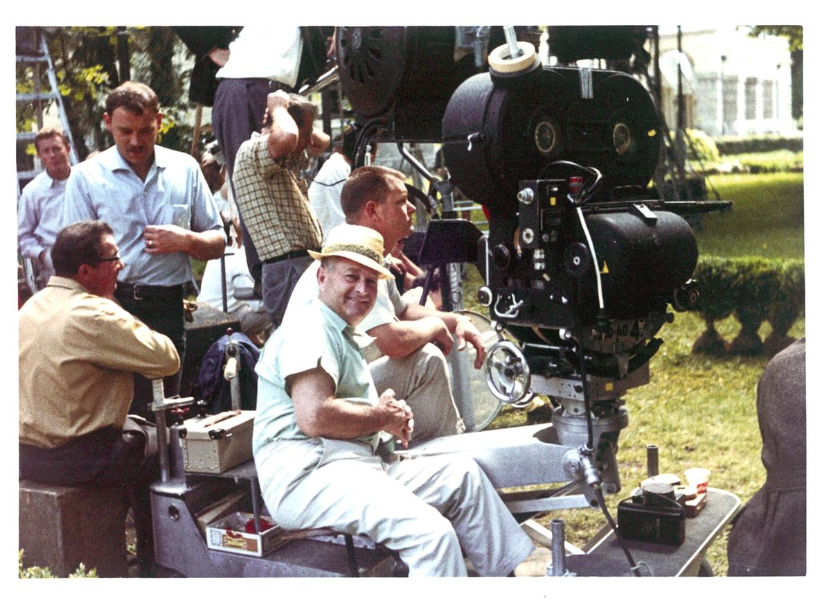 Dreharbeiten zu Sound of Music-Film in Leopoldskron, Salzburg