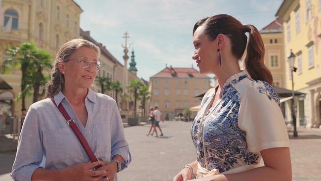 Susanne Schlager und Sasa Schwarzjirg in Klagenfurt