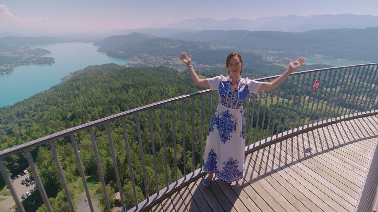 Sasa Schwarzjirg auf dem Pyramidenkogel