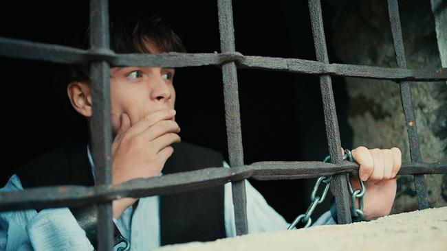 Der Bäckerlehrjunge in der Zelle hinter Gittern