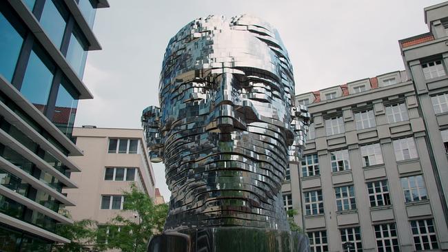 Kafka Statue in Prag