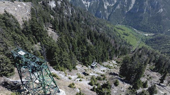 © ORF/Landesstudio Niederösterreich Rax-Seilbahn, Blick ins Tal