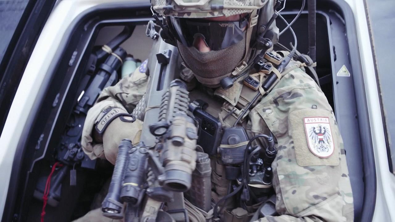 "Armee am Prüfstand – Österreich und sein Bundesheer": Soldat Jagdkommando