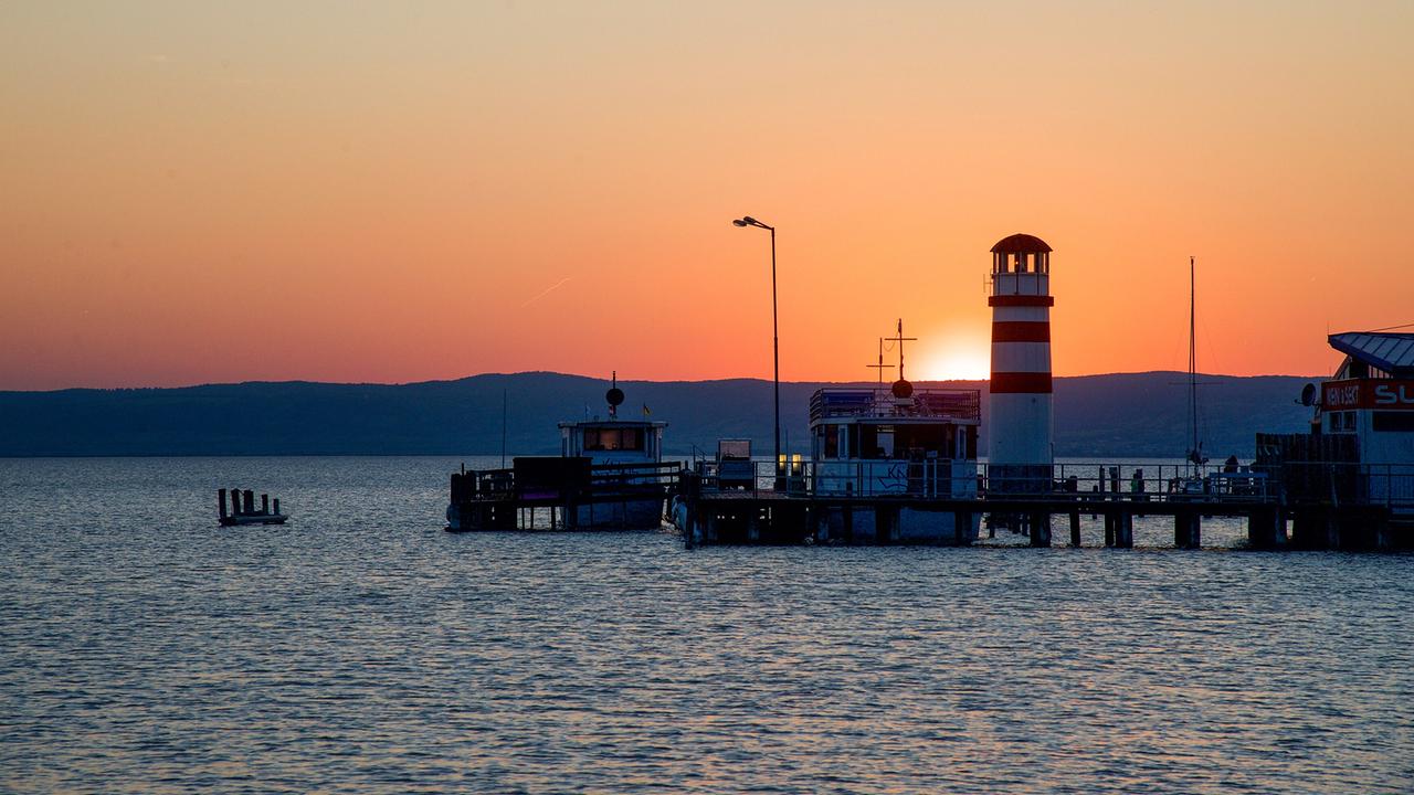 Ein Sommerabend in Podersdorf am Neusiedlersee