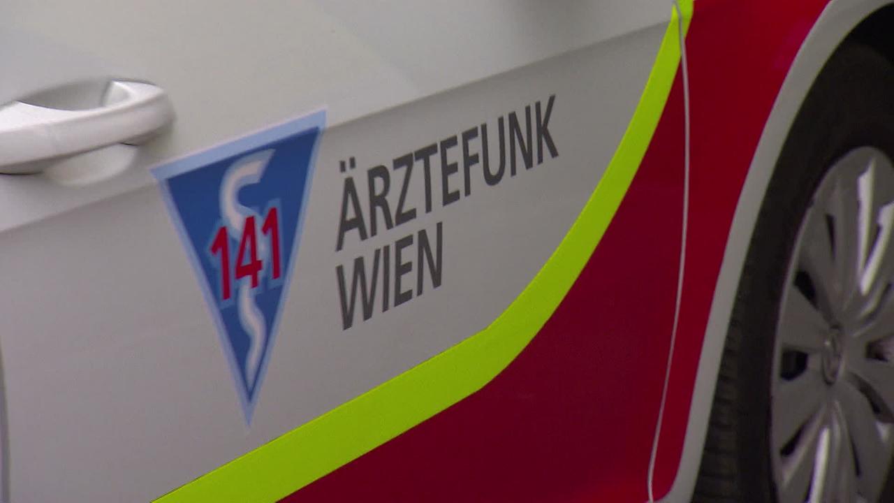 © ORF / Robert Holzinger Am Bild ist die Autotür eines Ärztefunkdienstautos. 141 Ärztefunkdienst steht darauf geschrieben.