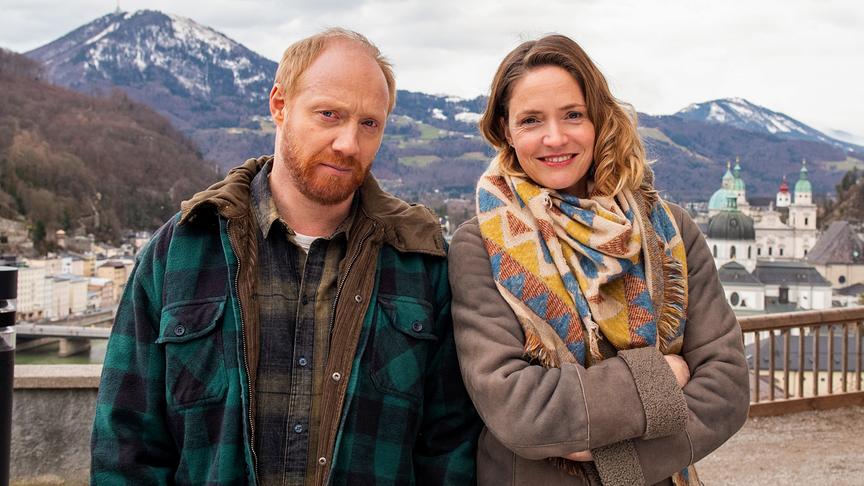 "Das Glück ist ein Vogerl": Simon Schwarz (Franz), Patricia Aulitzky (Linn)