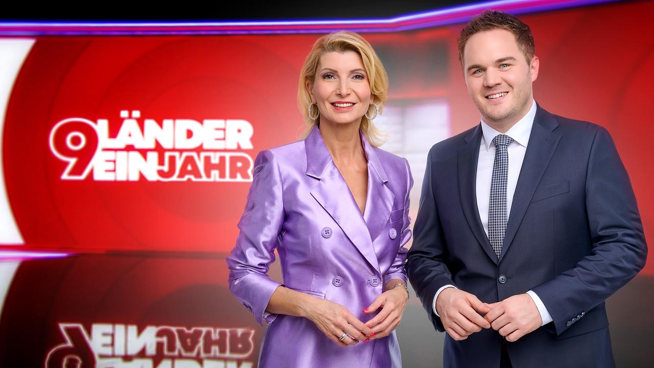 Der ORF blickt zurück: Mit Premiere von „9 Länder – ein Jahr: Der Jahresrückblick 2024“: Nadja Mader, Bernd Radler