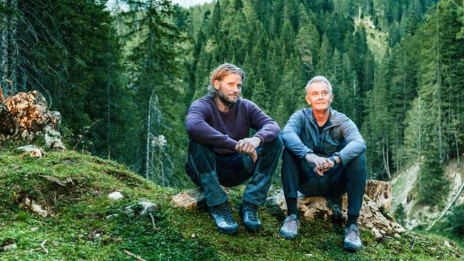 © ORF/ZDF/Sabine Finger Das Zelten mit ihren pubertierenden Kindern haben sich Markus Kofler und Michael Dörfler anders vorgestellt.