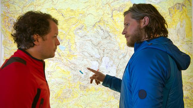 Wo ist Jan? Die Bergrettung grenzt das Suchgebiet auf der Karte ein. 