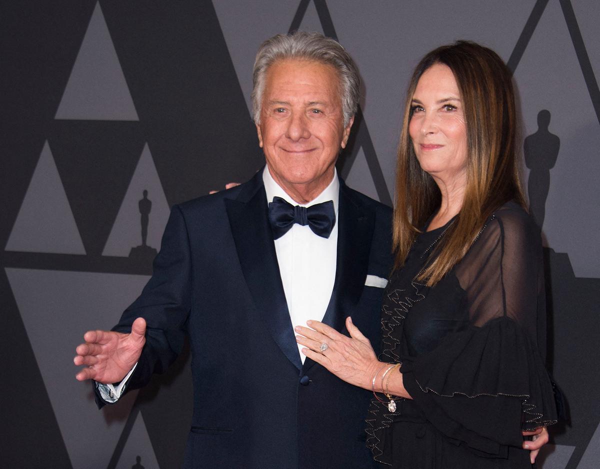 Dustin Hoffman und Ehefrau Lisa Hoffman bei den Governors Awards, am 17. November 2017, in Hollywood.