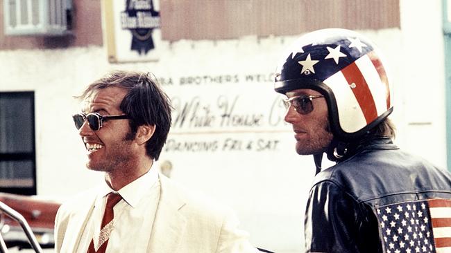 Im Bild (v.li.): Jack Nicholson (George Hanson), Peter Fonda (Wyatt).