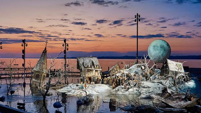 Eröffnung Bregenzer Festspiele 2025: Bühne, Bühnenbild