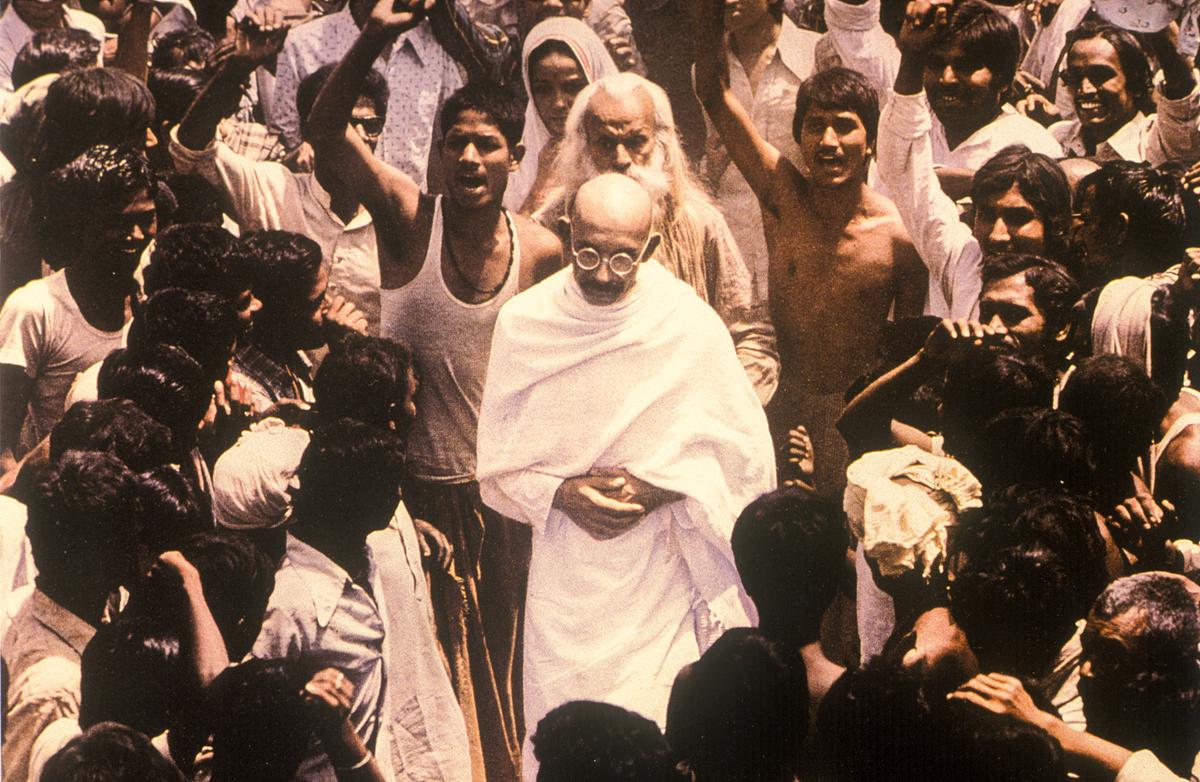 Im Bild: Ben Kingsley (Mohandas Karamchad 'Mahatma' Gandhi).