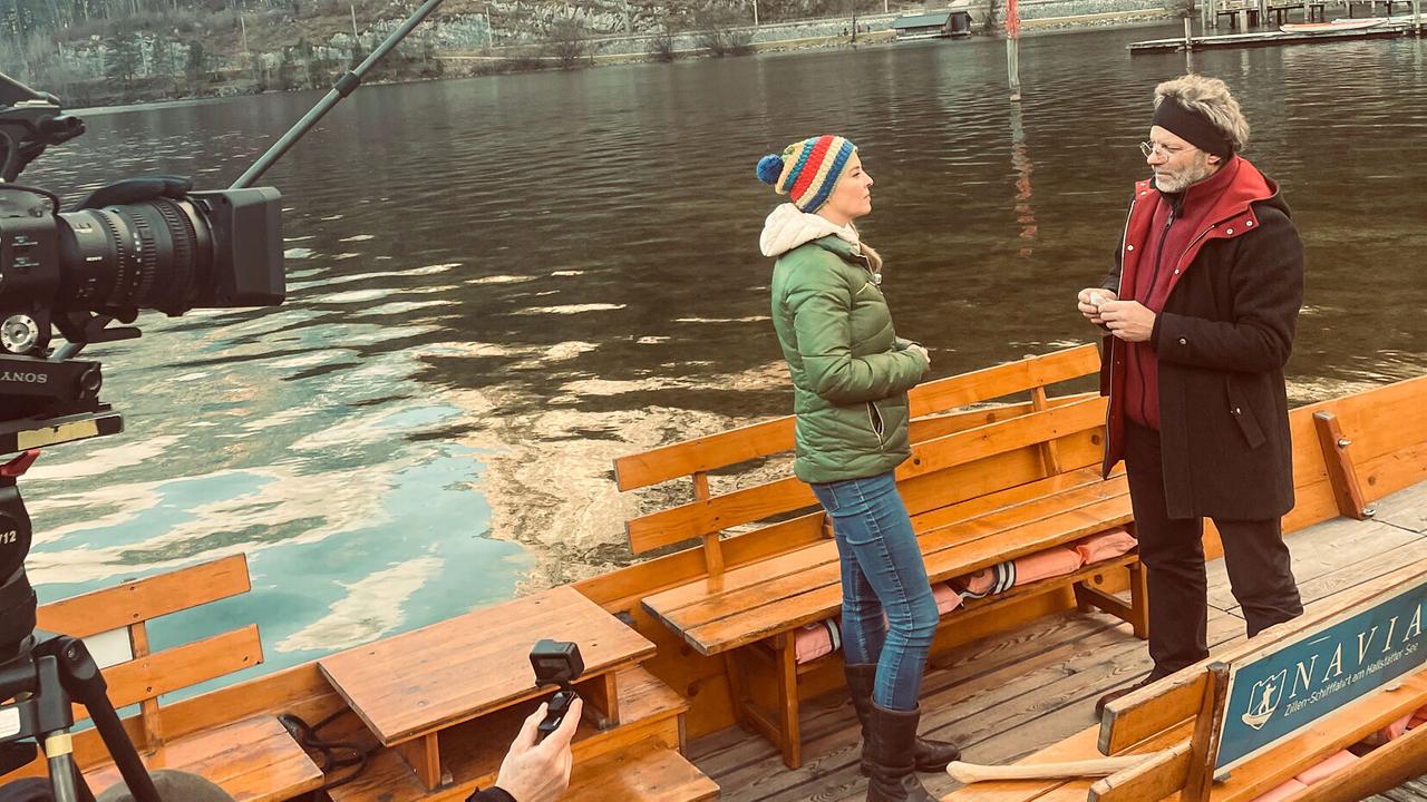 "G´sund in Österreich: Unser Salz - weißes Gold mit dunkler Seite":  Dr. Christine Reiler mit Hans Reschreiter, Hallstatt