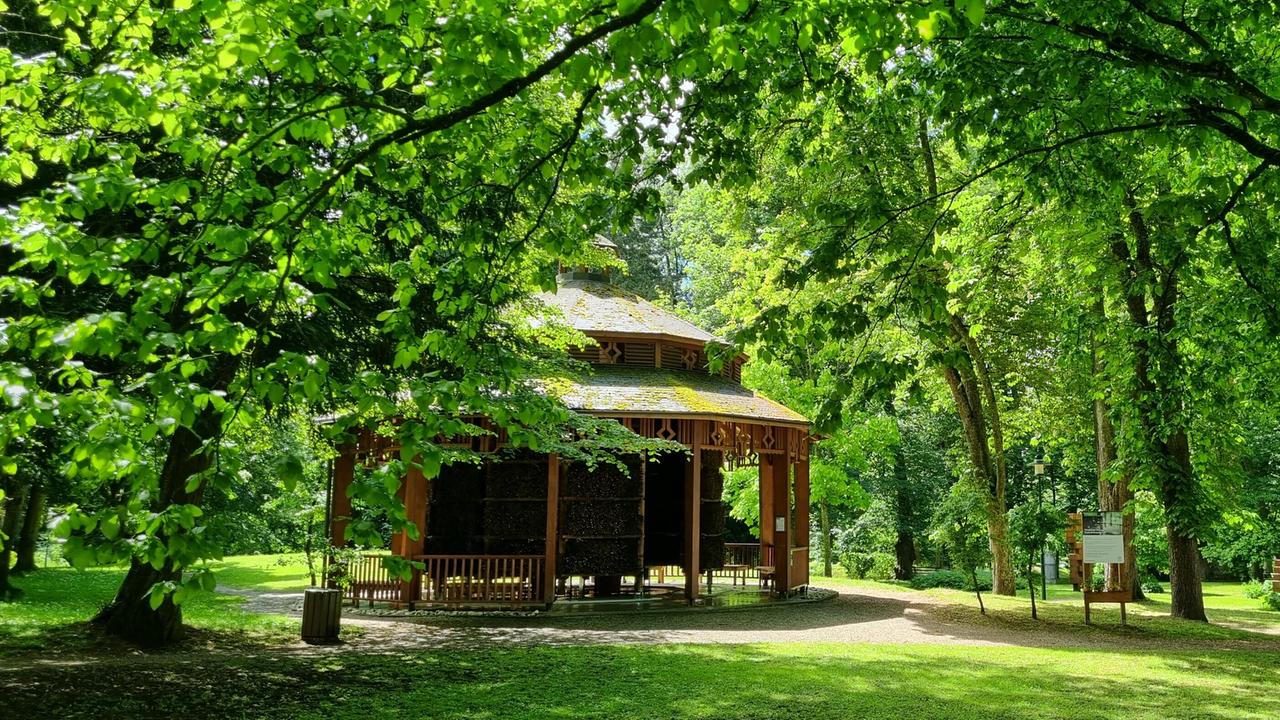 "G’sunder Sommer in Österreich: Die Kraft der Natur": Bad Hall die Gradiergrotte