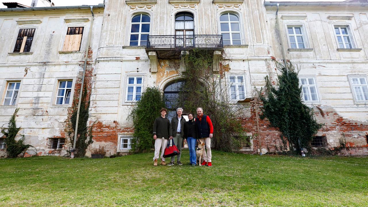 "Herrschaftszeiten! Bei Familie Keil auf Schloss Kohfidisch": Johann-Philipp Spiegelfeld mit Familie Keil