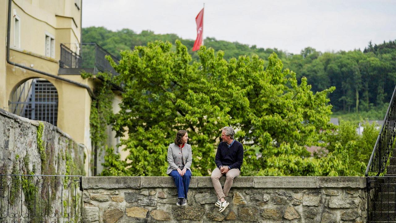 "Herrschaftszeiten! - Bei Fam. Salm-Reifferscheidt auf Schloss Steyregg": Felicia Salm-Reifferscheidt, Johann-Philipp Spiegelfeld