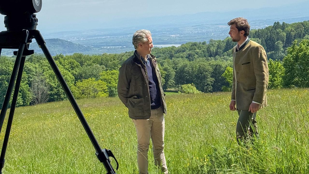 "Herrschaftszeiten! - Bei Fam. Salm-Reifferscheidt auf Schloss Steyregg": Johann-Philipp Spiegelfeld, Christoph Salm-Reifferscheidt