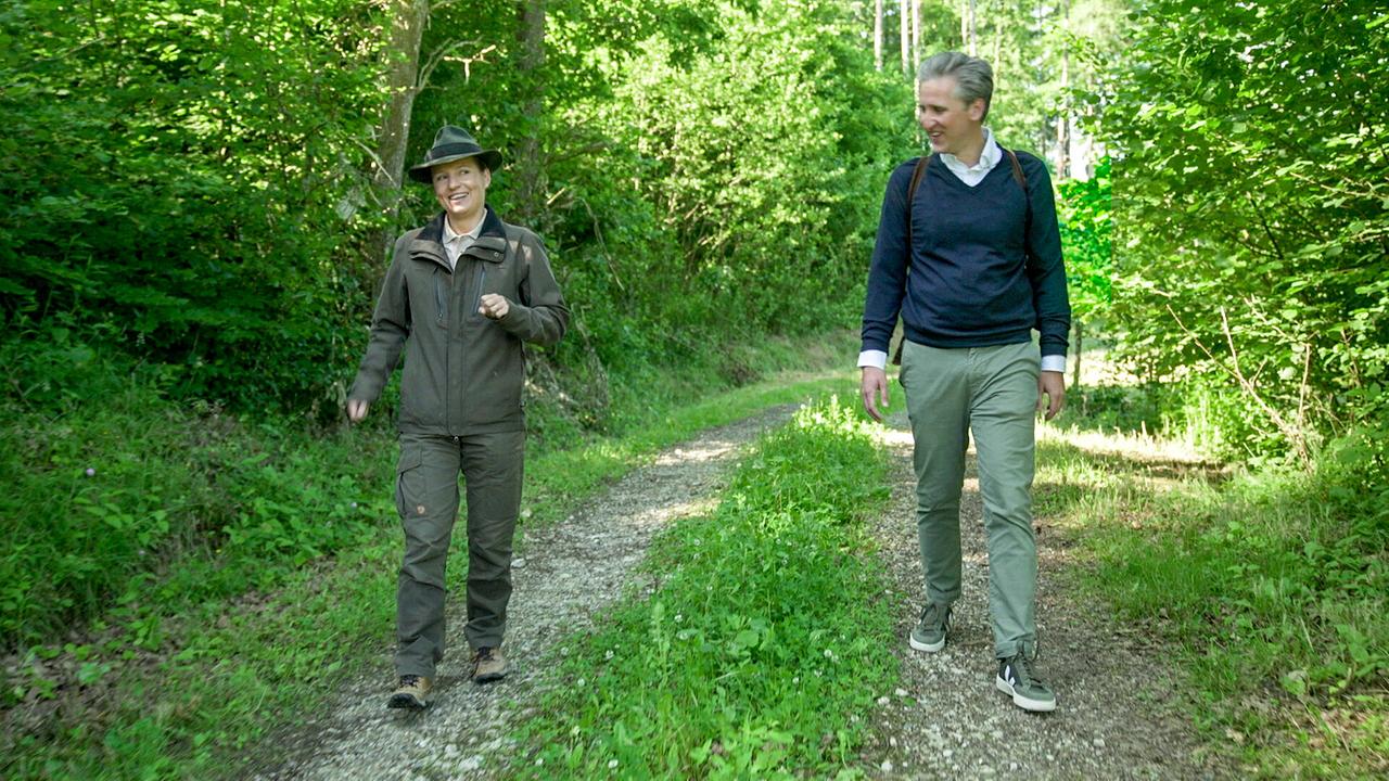 Herrschaftszeiten! - Johann-Philipps Schlossbesuche: Sonja von und zu Liechtenstein, Johann-Philipp Spiegelfeld