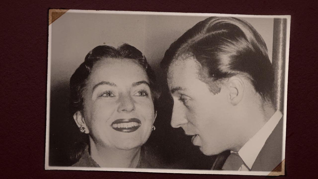 © ORF/Melodie Privatstiftung Schwarz‑Weiß‑Fotografie von Hilde und Peter Alexander in jungen Jahren