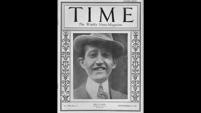 Wills Hays - Titelblatt TIME