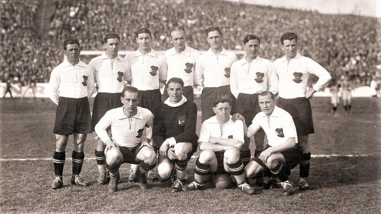 "Jahrzehnte in Rot Weiß Rot: Die 30er Jahre – Wirtschaftskrise und Wunderteam": Wunderteam – Hohe Warte 1934