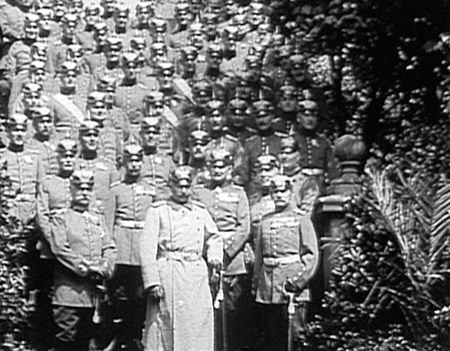 "Kaiser Franz Joseph und der 1. Weltkrieg": Bündnispartner Kaiser Wilhelm II. mit deutschen Militärs