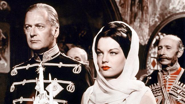 Curd Jürgens (Zar Alexander II.), Romy Schneider (Katja)