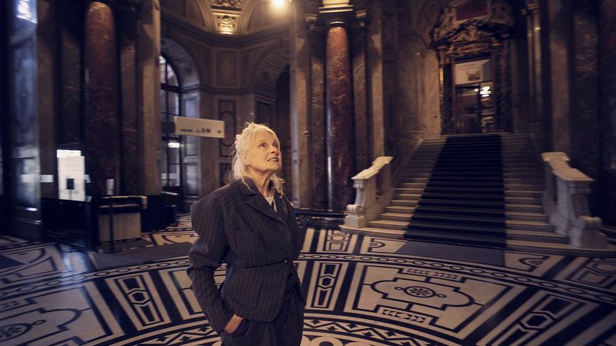 © ORF/Navigator Film Magie der Museen: Das Kunsthistorische Museum in Wien: Vivienne Westwood unterrichtete an der Wiener Kunstakademie. Mit dem Kunsthistorischen Museum verbindet sie eine lange, persönliche Beziehung.