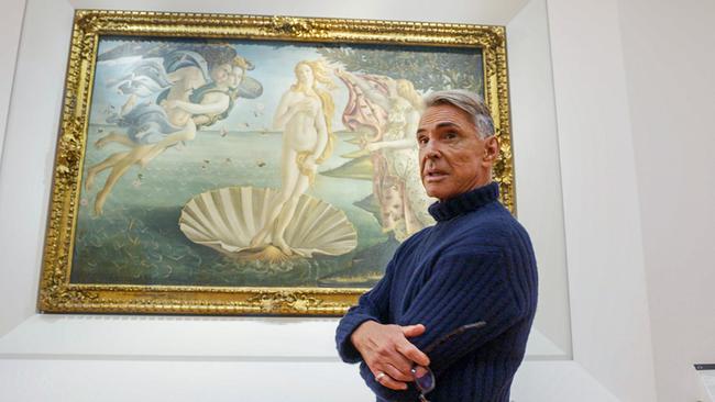 Vor Botticellis „Geburt der Venus“ in den Uffizien kommt Modeschöpfer Wolfgang Joop ins Schwelgen: Schönheit wie sie nicht tadelloser sein kann