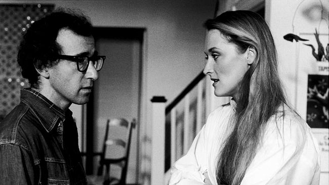 Im Bild: Woody Allen, Meryl Streep.