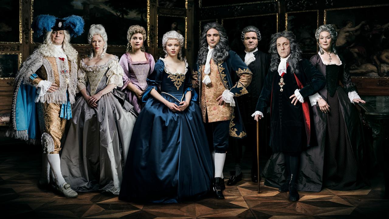 © ORF/Maya Productions/Yan Renelt Maria Theresia: Fritz Karl (Kaiser Karl VI.), Zuzana Stivínová (Elisabeth Christine von Braunschweig-Wolfenbüttel), Anna Posch (Maria Anna von Habsburg), Marie-Luise Stockinger (Maria Theresia von Habsburg), Vojtech Kotek (Franz Stephan von Lothringen), Cornelius Obonya (Gottfried Pilipp Spannagel), Karl Markovics (Prinz Eugen), Julia Stemberger (Maria Karolina von Fuchs-Mollard)