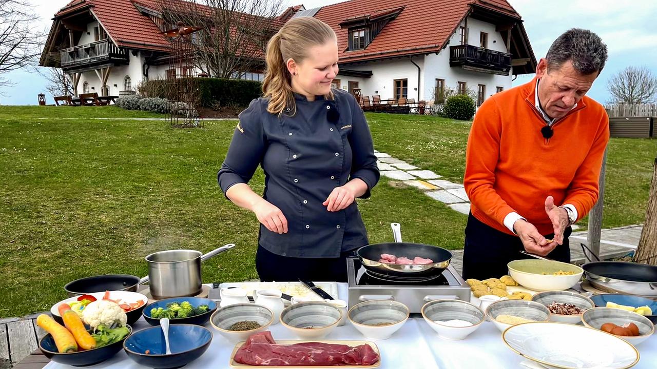 "Mei liabste Weis": Corina Pöchtrager und Franz Posch im Einsatz