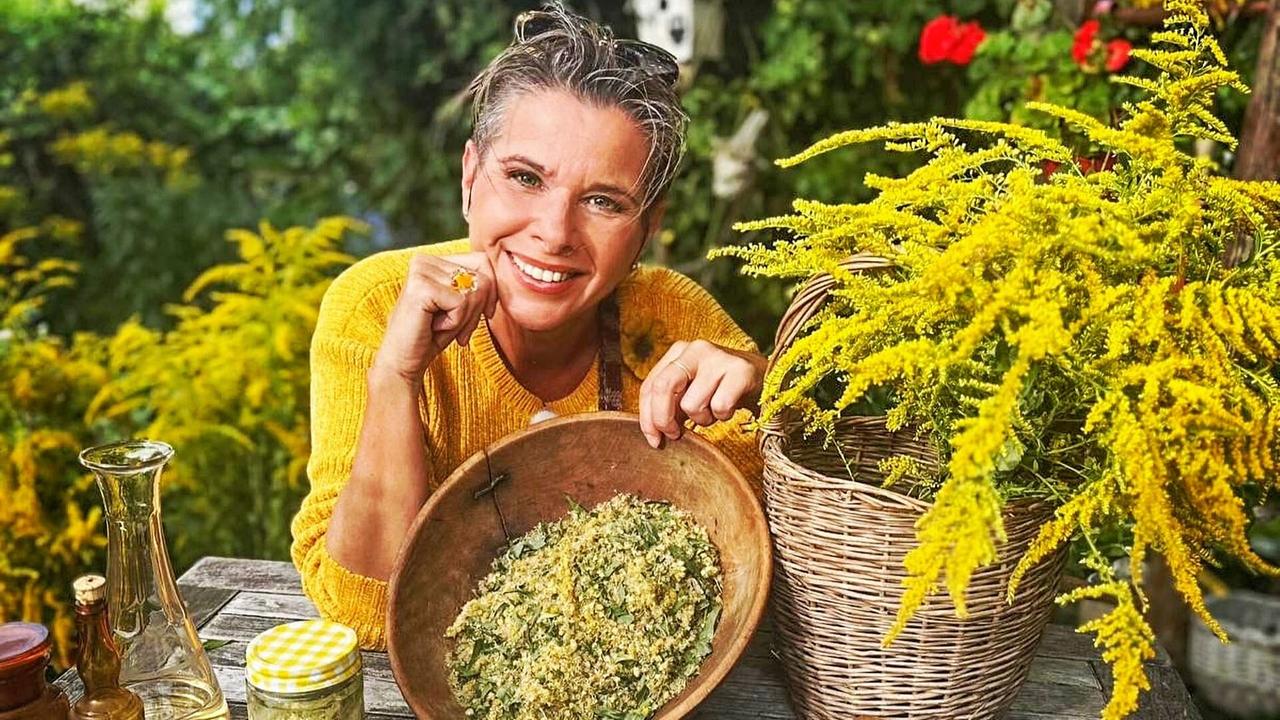 Bei Uschi Zezelitsch dreht sich heute alles um die Goldrute. Die Kräuterhexe präsentiert dazu kein klassisches Rezept, sondern einen „All in one“-Tipp, wie man die Heilkräfte der Pflanze am besten einsetzen kann.